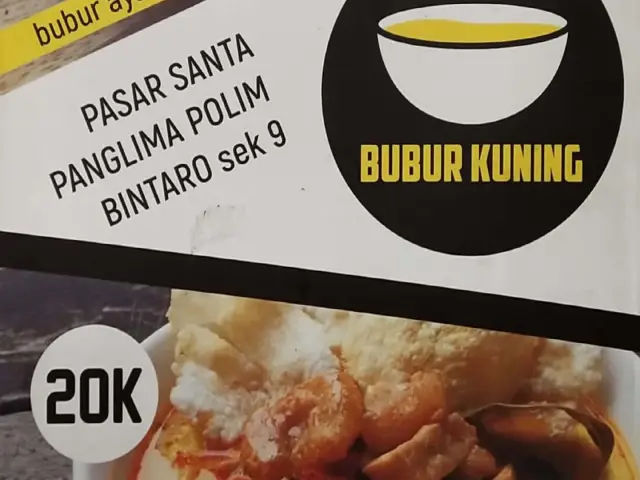 Gambar Makanan Bubur Kuning 1