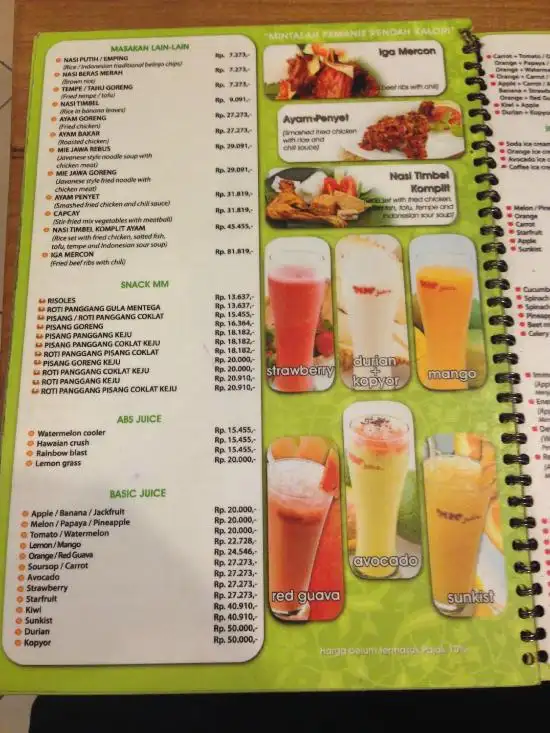 Gambar Makanan MM Juice Melawai 18