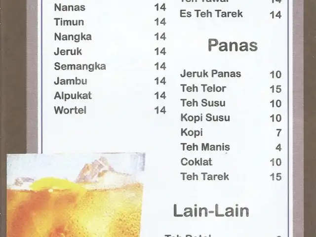 Gambar Makanan RM Sederhana Citra Baru 1