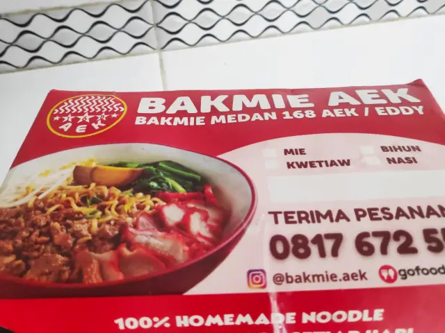 Gambar Makanan Bakmie Medan 168 Aek Eddy 7