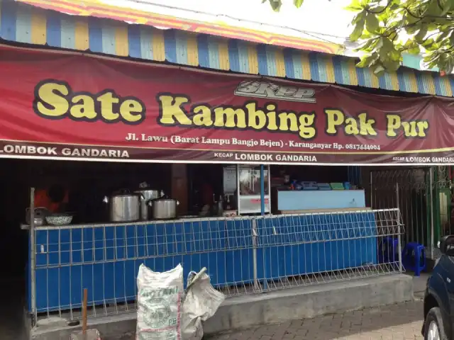 Gambar Makanan Sate Kambing Pak Pur 2