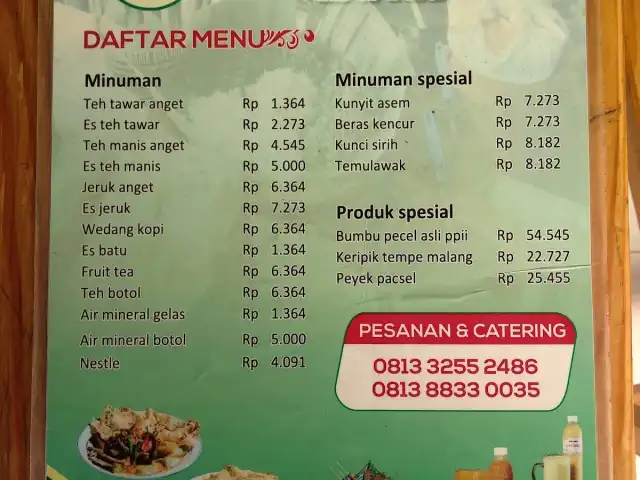 Gambar Makanan Pecel Pincuk Ibu Ida 14