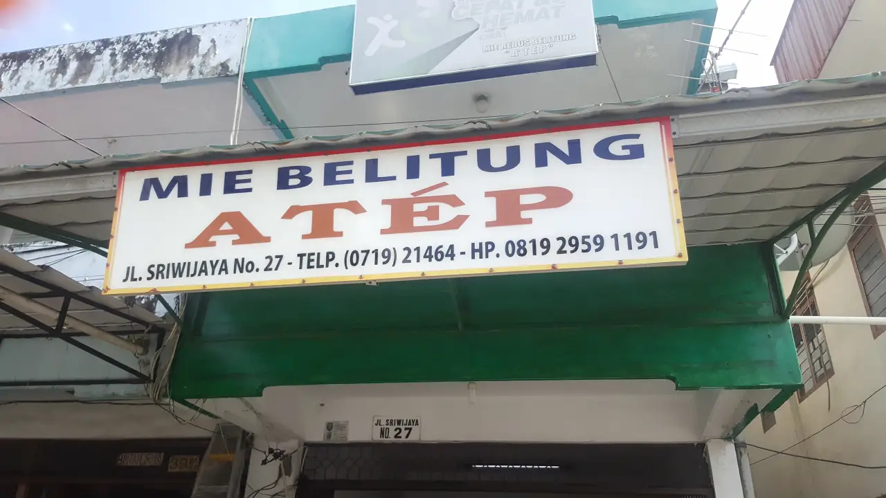 Mie Belitung Atep