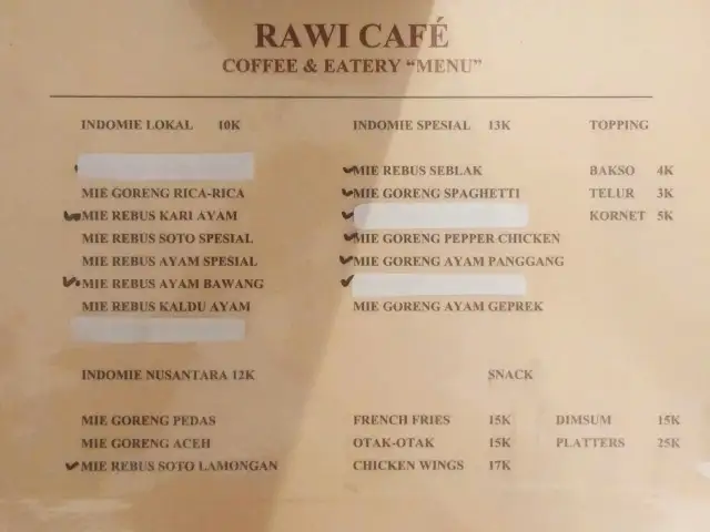 Gambar Makanan Rawi Cafe 1