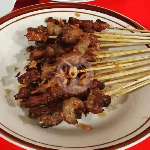 Gambar Makanan Sate Asin Pedas Cak Sirun, Dalem Kaum 9