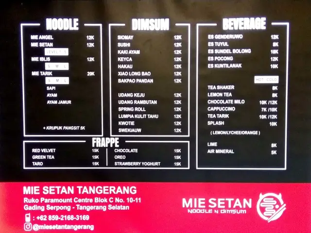 Gambar Makanan Mie Setan 1