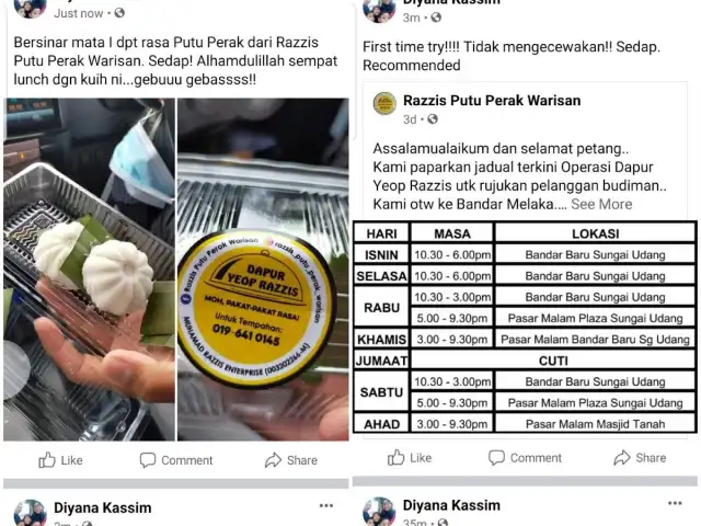 RAZZIS PUTU PERAK WARISAN Food Photo 1