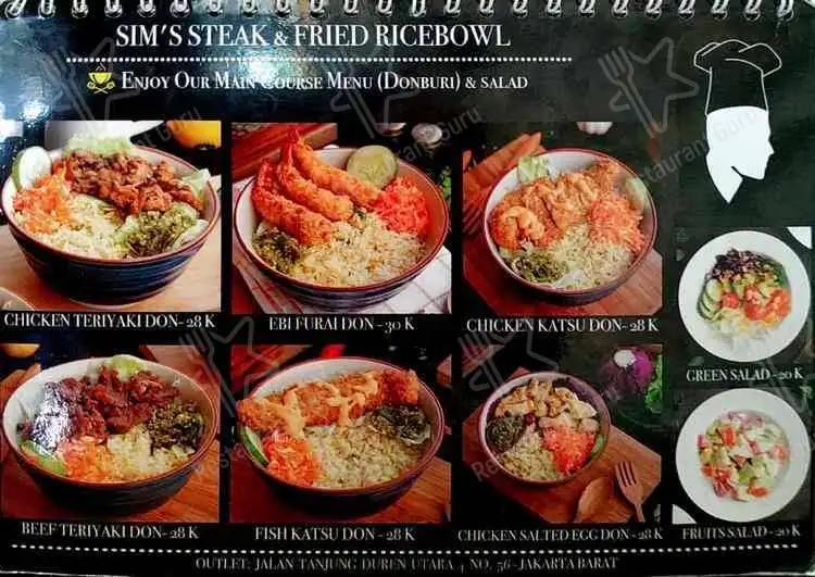 SIM'S STEAK & FRIED RICEBOWL