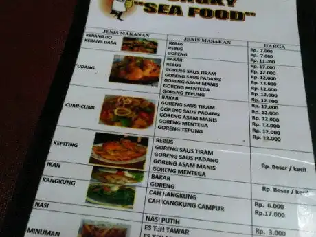 Pongky seafood