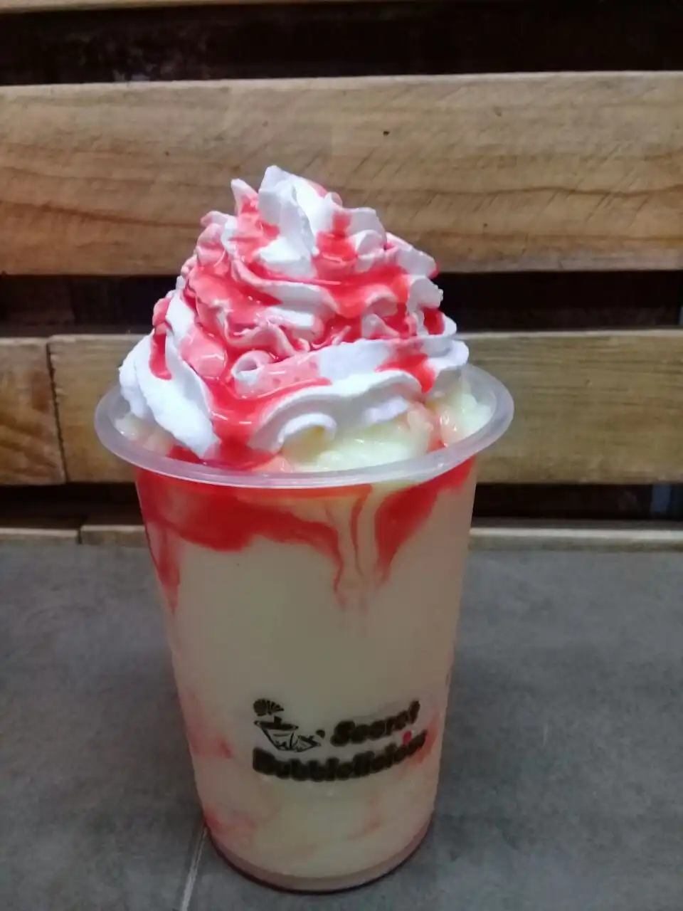 Secret Bubblelicious ice blended