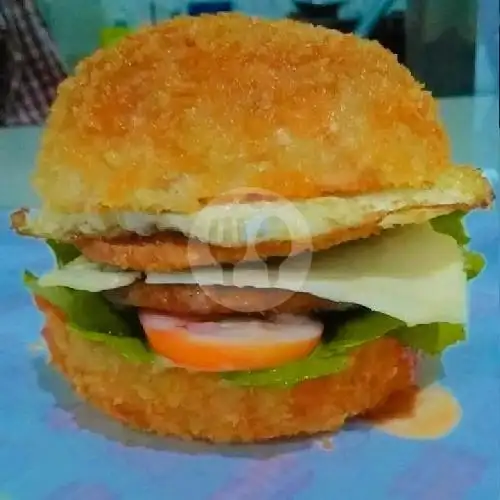 Gambar Makanan Burger Crispy, Depan Surau Nurul Anwar 8