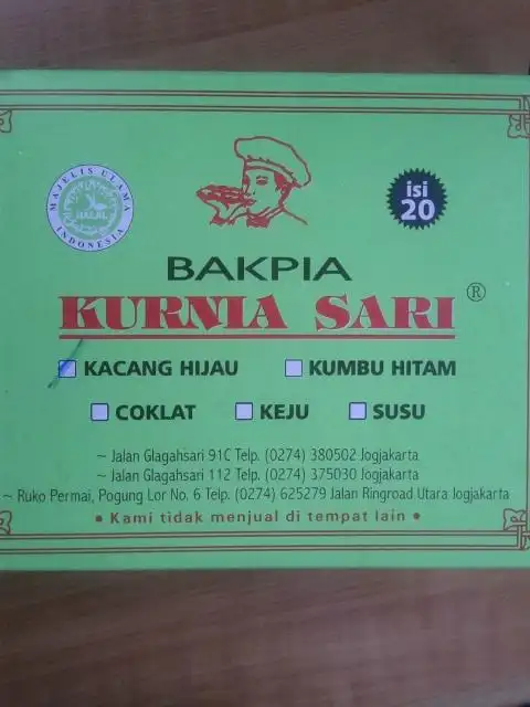 Gambar Makanan Bakpia Kurnia Sari 5