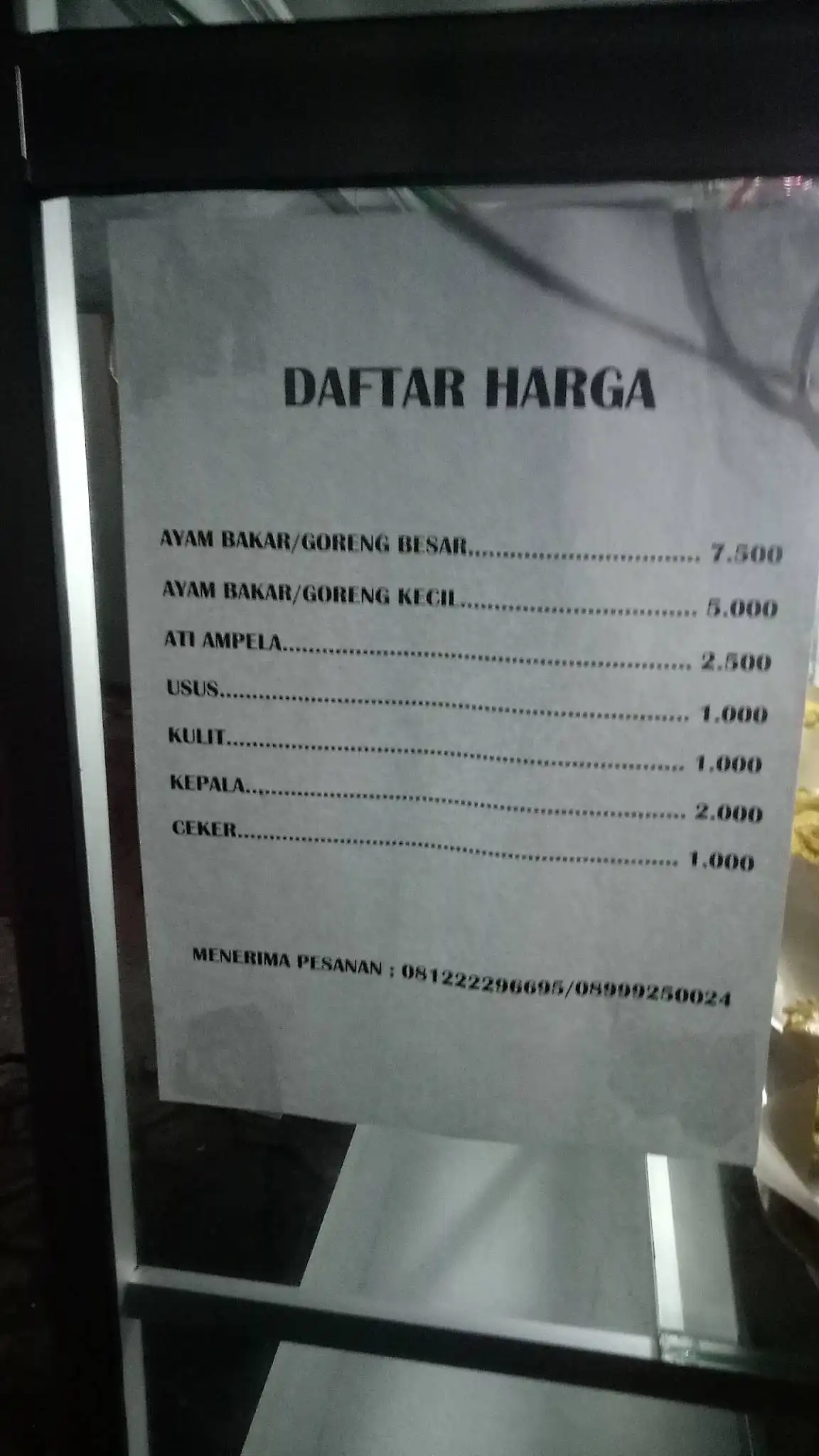 Restoran Ayam Bakar Dan Goreng