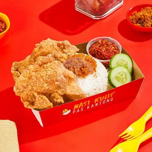 Gambar Makanan Nasi Kulit Pas Kantong, Mangga Besar 1