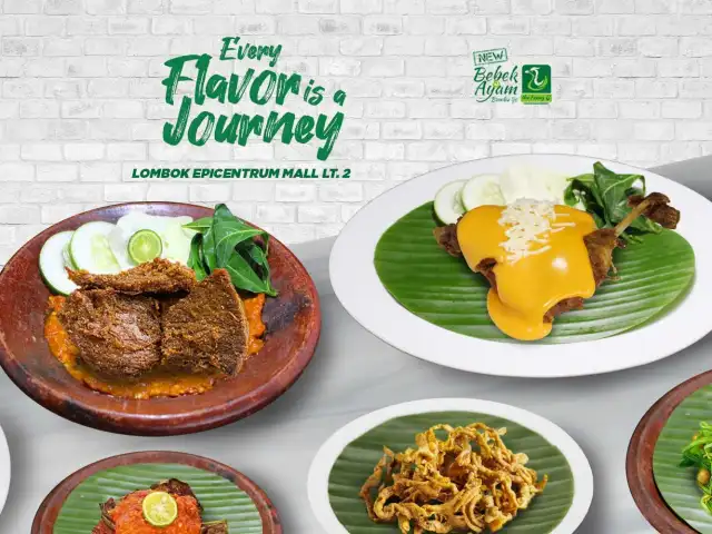 New Bebek dan Ayam Bumbu Ijo Ibu Fenny G, Lombok Epicentrum Mall