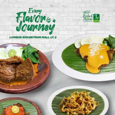 New Bebek dan Ayam Bumbu Ijo Ibu Fenny G, Lombok Epicentrum Mall