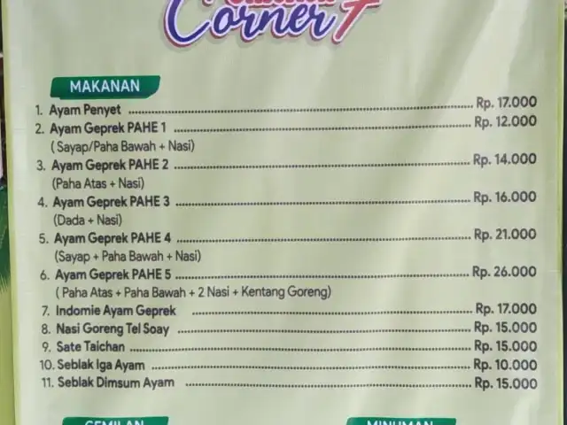 Gambar Makanan CAFE CHICKEN CORNER 7 4