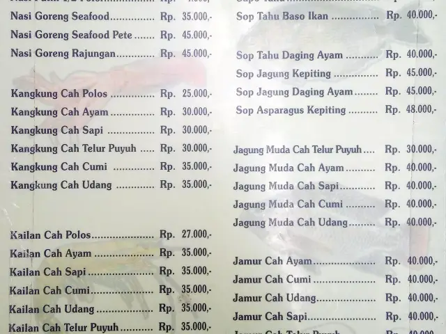 Gambar Makanan RM. Santika Baru Seafood 8