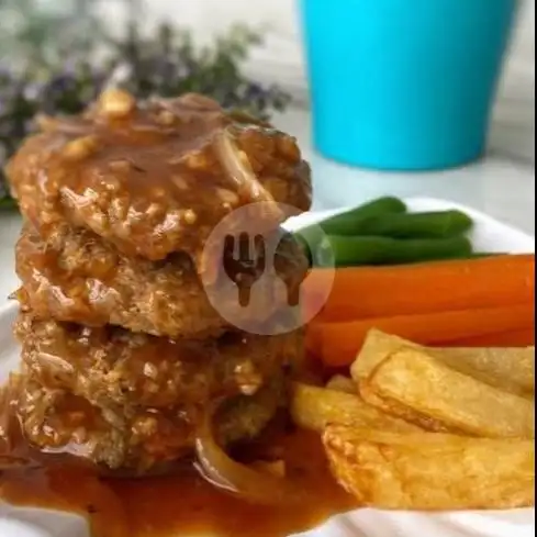 Gambar Makanan Chicken Steak & Fruitbar, Merah Delima Residence 6
