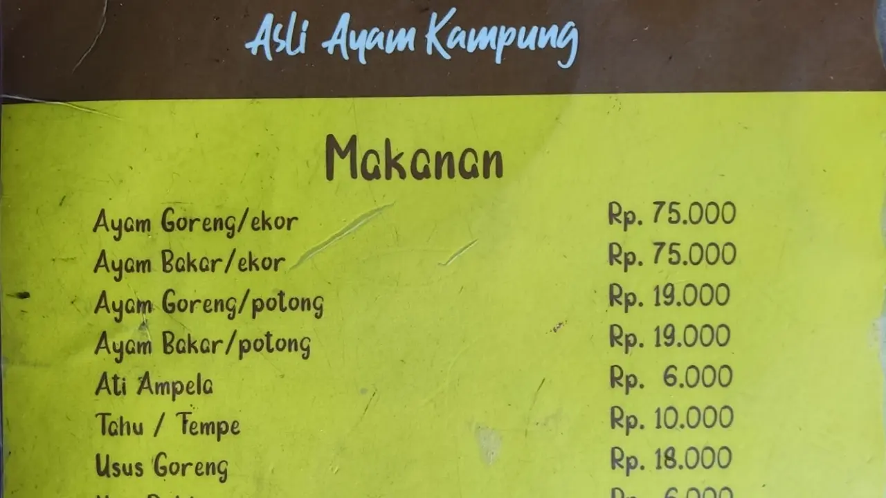 Ayam Goreng Berkat