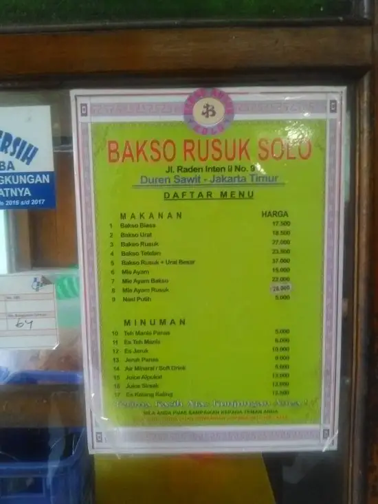 Bakso Rusuk Solo