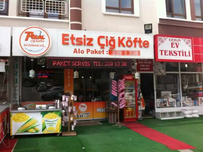 Pan Etsiz Çiğ Köfte