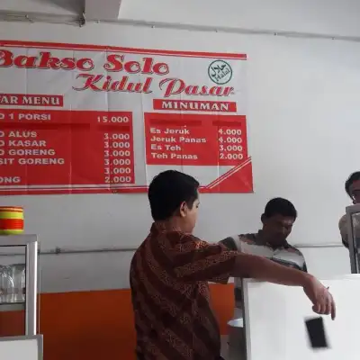 Bakso Solo Kidul Pasar