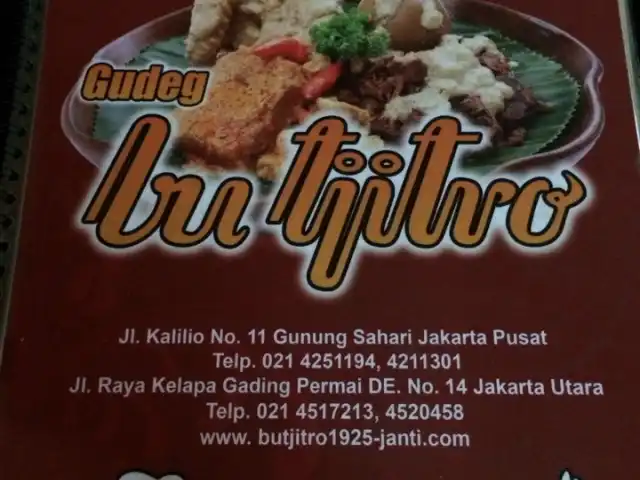 Gambar Makanan Gudeg Bu Tjitro 3