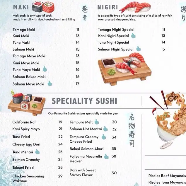 Gambar Makanan Takumi Sushi 1