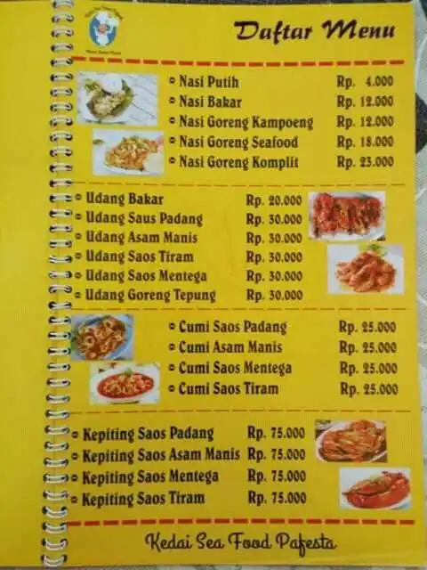 Gambar Makanan Kedai Sea Food Pafesta 2