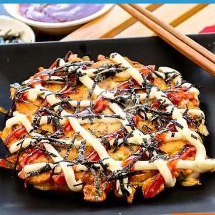 Gambar Makanan Takoyaki Okonomiyaki Alya Rohali, Depan Aira Purniture. 3