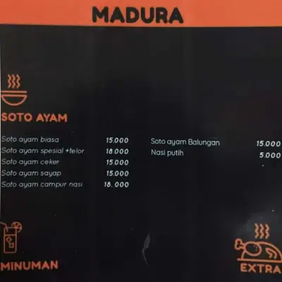 Soto Ayam Raihan Madura