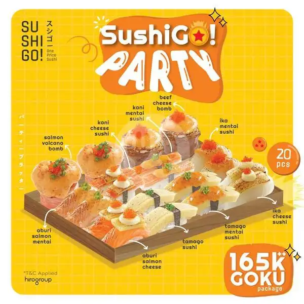 Gambar Makanan Sushi Go!, Central Park 5