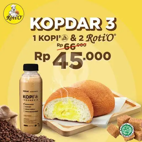 Gambar Makanan Roti'O, Kios Kapt Muchtar Basri Medan 3