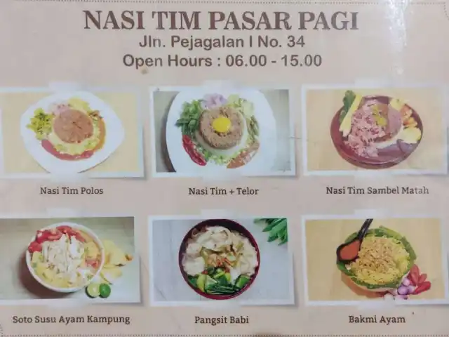 Gambar Makanan Nasi Tim Pasar Pagi Pejagalan 1 4