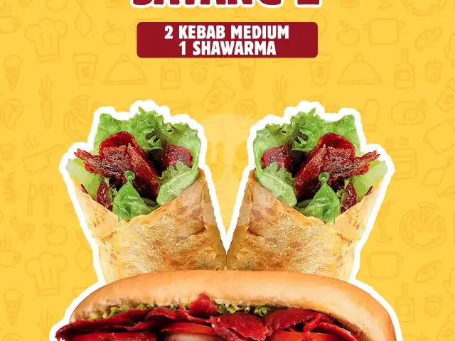 Gambar Makanan Kebab Alibaba, Meruya 20