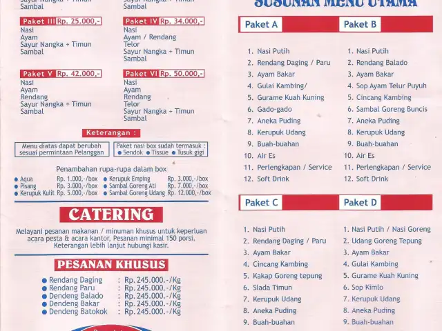 Gambar Makanan Restoran Sederhana SA 2