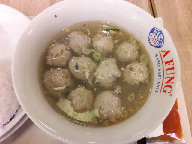 Gambar Makanan A Fung Baso Sapi Asli 4