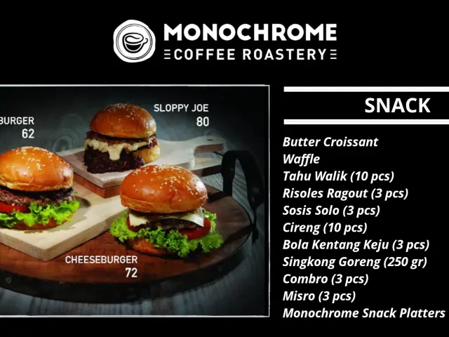 Gambar Makanan Monochrome Coffee 2
