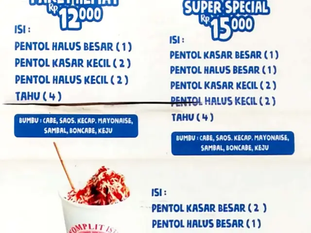 Gambar Makanan Pentol Cup Cak Mar 1