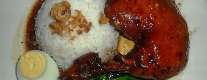 Fried Chicken Chop Rice - Medan Selera Shamelin