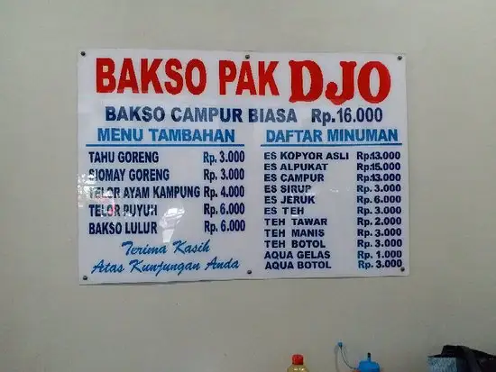 Gambar Makanan Bakso Pak Djo Manyar 12