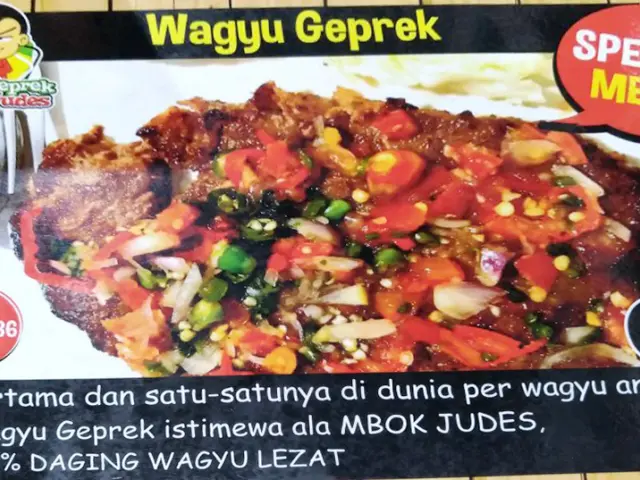 Gambar Makanan Ayam Geprek Mbok Judes 1