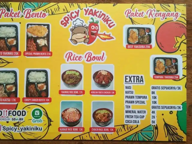 Gambar Makanan Spicy Yakiniku STT TELKOM 1