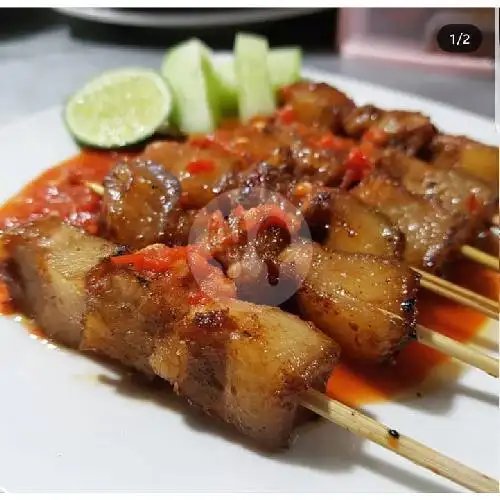 Gambar Makanan Sate Plecing Siobak Singaraja Wr. Dharmasanti, Gunung Agung 14