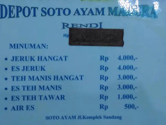 Gambar Makanan DepotSotoAyamMadura 2