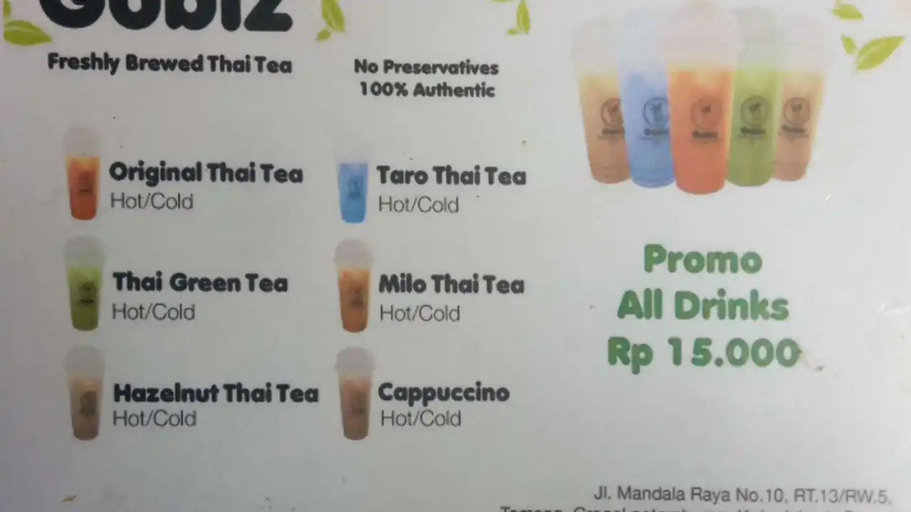 Gobiz Thai Tea