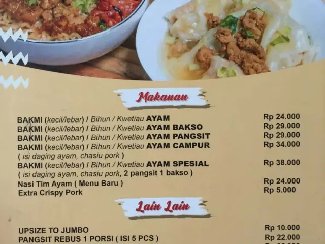 Gambar Makanan Bakmi Om Bun 1