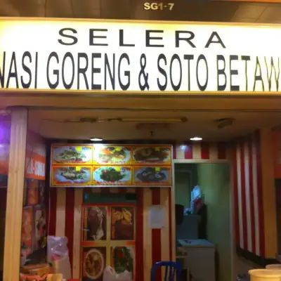 Selera Nasi Goreng dan Soto Betawi