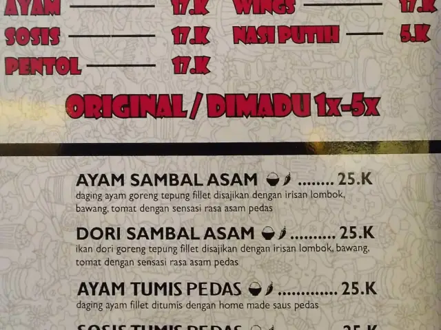 Gambar Makanan Madu Pedas Pelakor 1